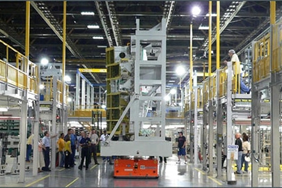Center Wing Fuselage Assembly Jig Automated Guided Vehicle