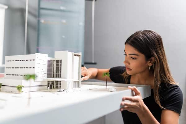 3D-printed architectural models