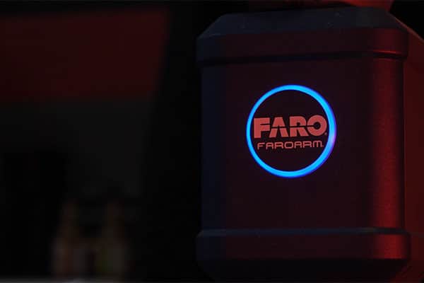 A FARO 3D scanner for inspecting large-scale automotive tooling