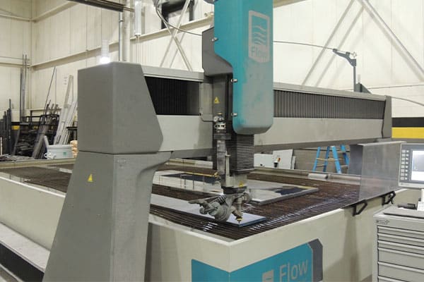 Large five-axis waterjet for cutting automotive tooling and components