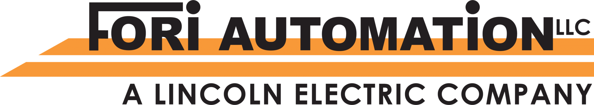 The Fori Automation, LLC, a Lincoln Electric company, logo in orange and black