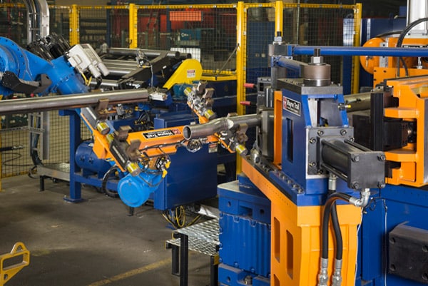 An automated metalforming system for the rail and ground transportation industry