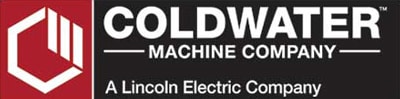 Coldwater Machine Company, a Lincoln Electric Company, logo