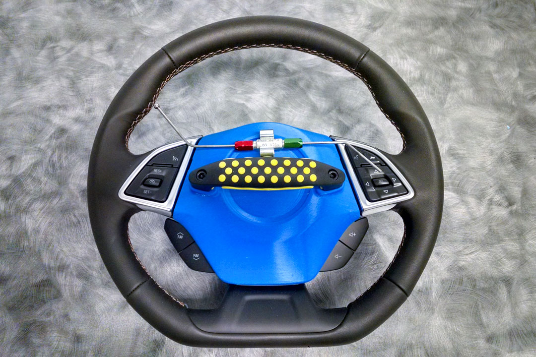 FDM 3D-printed automotive steering wheel check fixture