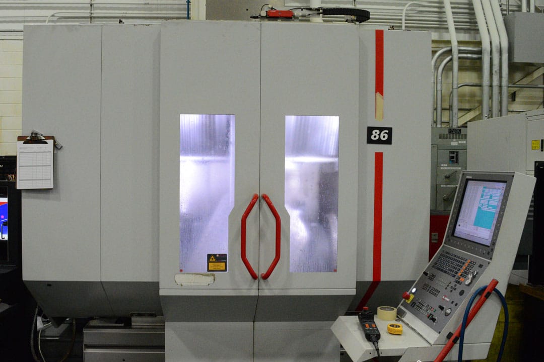 A Hermle C42 five-axis CNC machine at Baker Industries