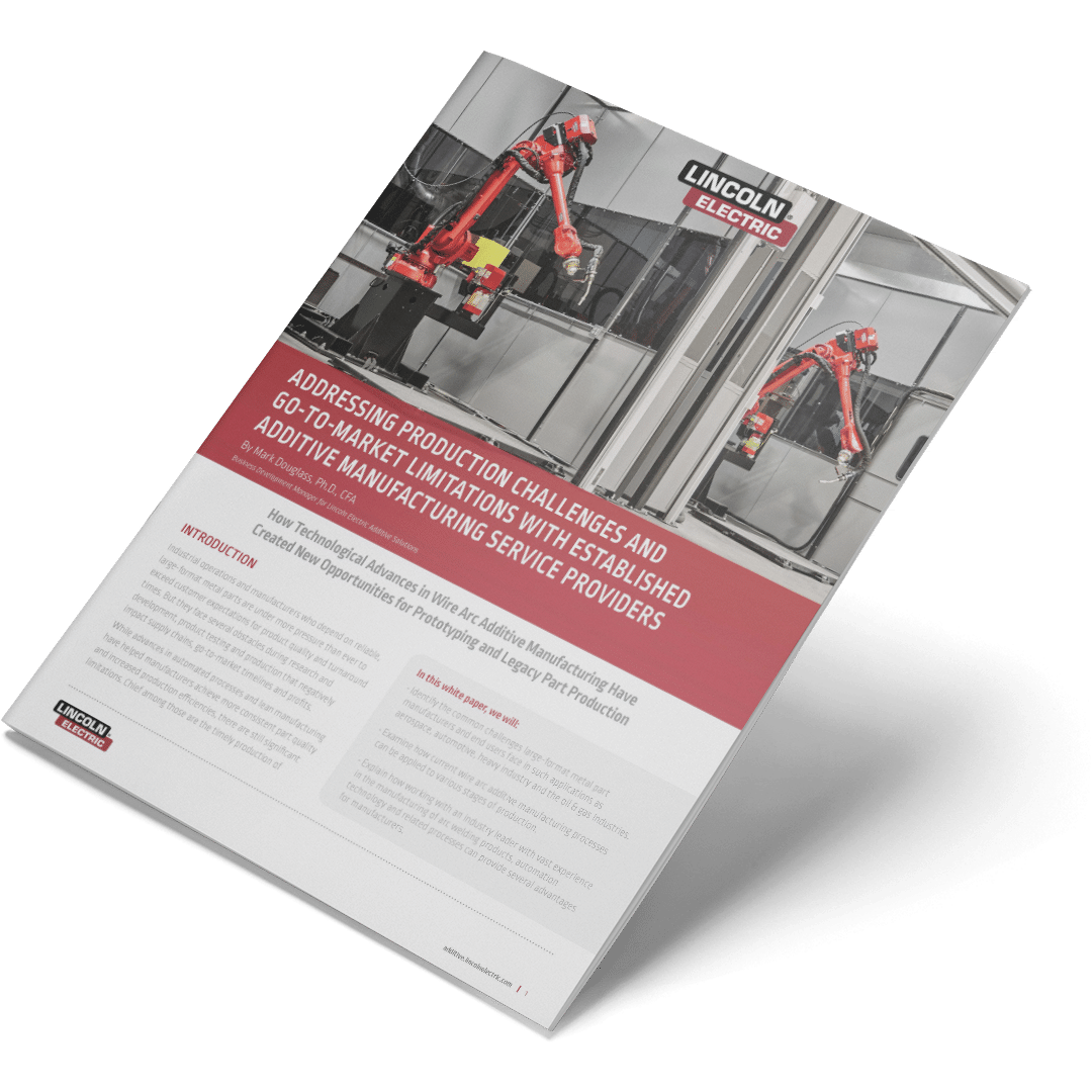 A mockup of Addressing Production Challenges and Go-to-Market Limitations with Established Additive Manufacturing Service Providers by Baker Industries
